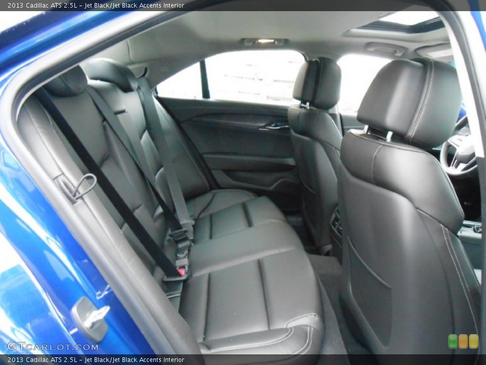 Jet Black/Jet Black Accents Interior Rear Seat for the 2013 Cadillac ATS 2.5L #74896246