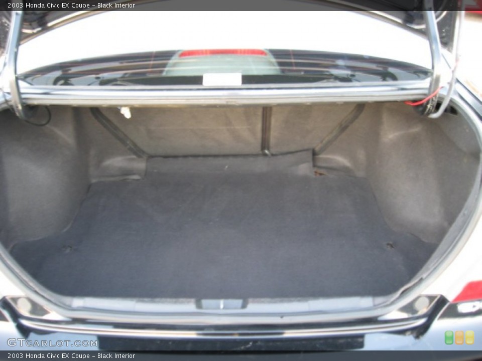Black Interior Trunk for the 2003 Honda Civic EX Coupe #74896841