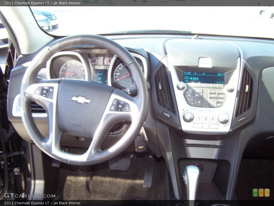 Jet Black Interior Dashboard for the 2011 Chevrolet Equinox LT #74897410