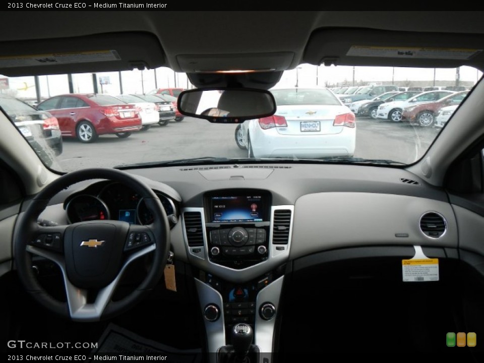 Medium Titanium Interior Dashboard for the 2013 Chevrolet Cruze ECO #74897427