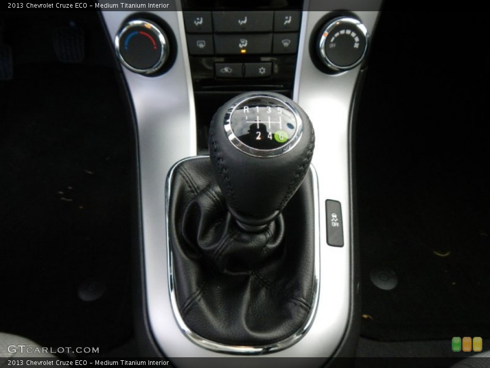 Medium Titanium Interior Transmission for the 2013 Chevrolet Cruze ECO #74897632