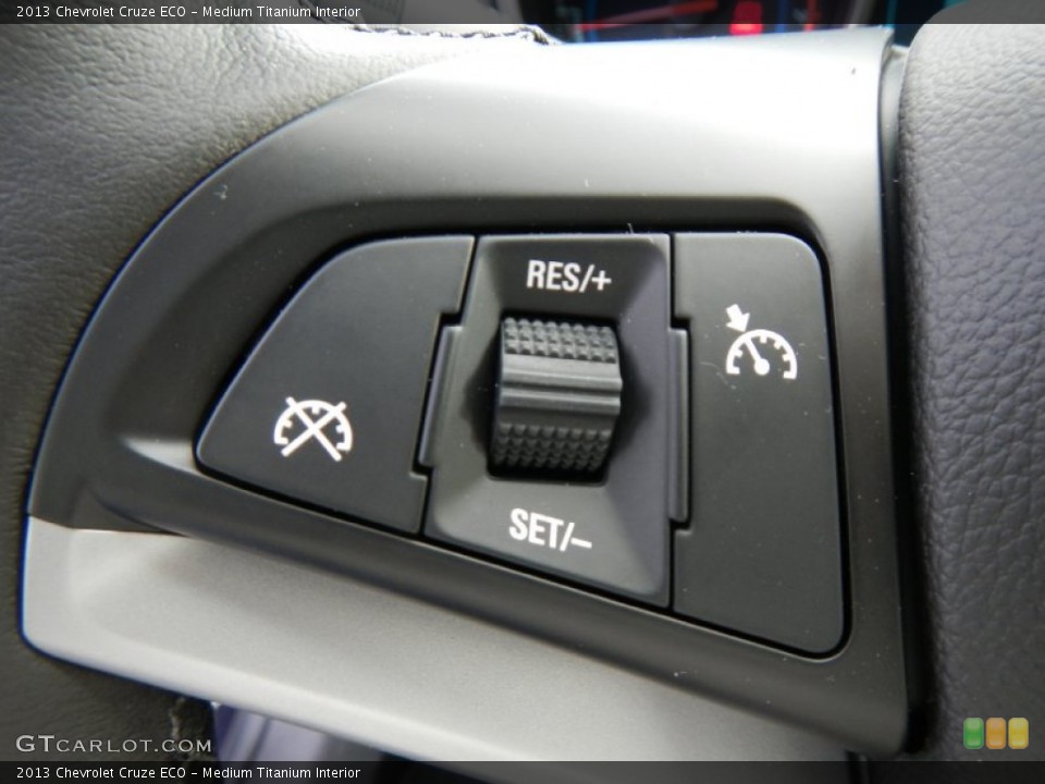 Medium Titanium Interior Controls for the 2013 Chevrolet Cruze ECO #74897714
