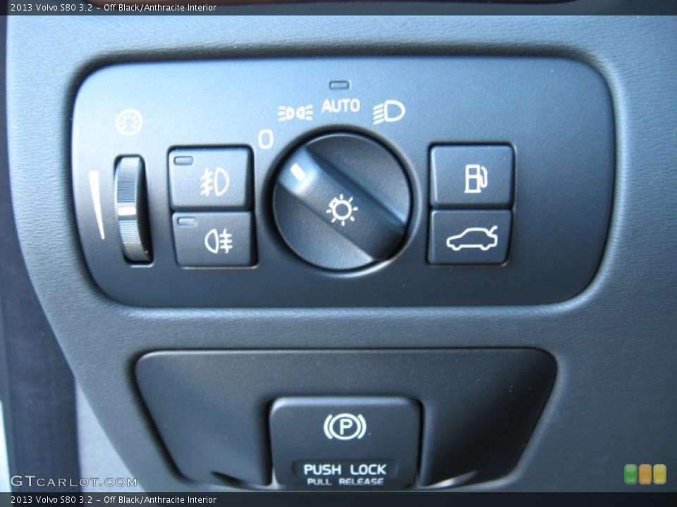 Off Black/Anthracite Interior Controls for the 2013 Volvo S80 3.2 #74897730