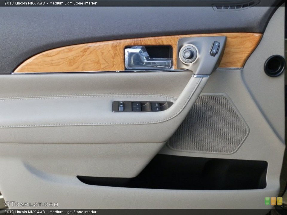Medium Light Stone Interior Door Panel for the 2013 Lincoln MKX AWD #74897994