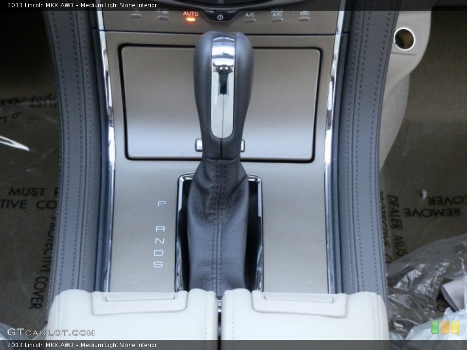 Medium Light Stone Interior Transmission for the 2013 Lincoln MKX AWD #74898012