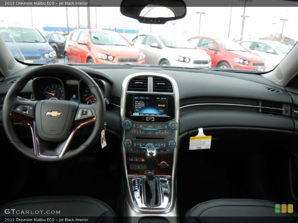 Jet Black Interior Dashboard for the 2013 Chevrolet Malibu ECO #74898033
