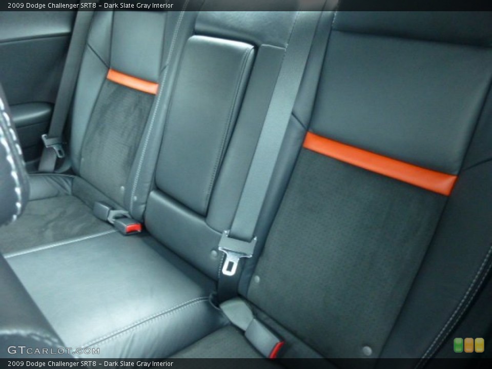 Dark Slate Gray Interior Rear Seat for the 2009 Dodge Challenger SRT8 #74898659