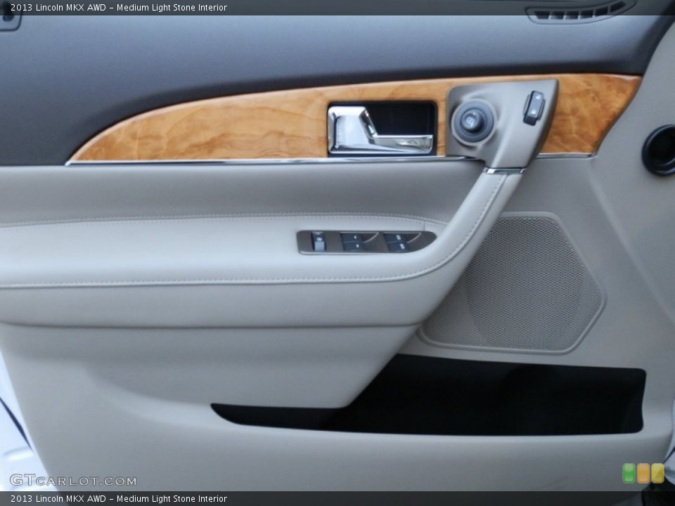 Medium Light Stone Interior Door Panel for the 2013 Lincoln MKX AWD #74898729