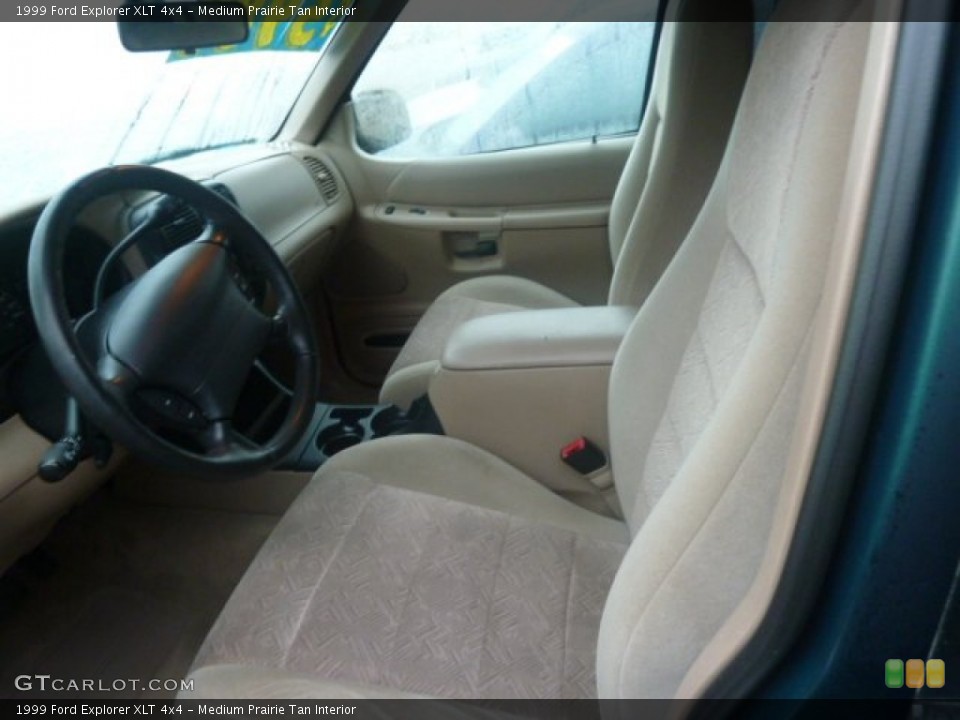 Medium Prairie Tan Interior Front Seat for the 1999 Ford Explorer XLT 4x4 #74899242