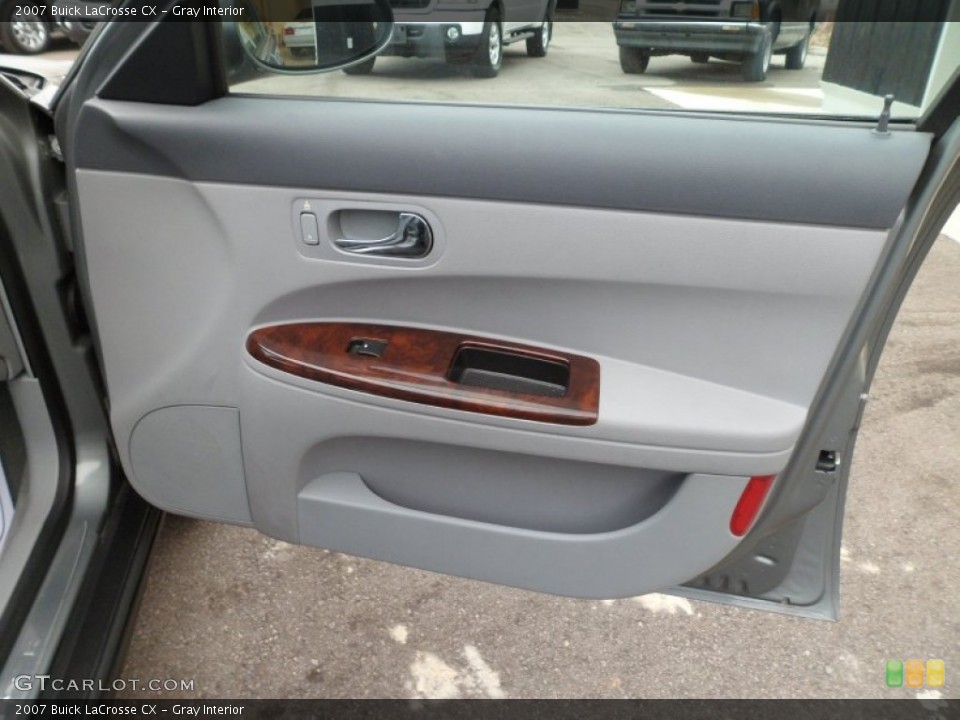 Gray Interior Door Panel for the 2007 Buick LaCrosse CX #74900079