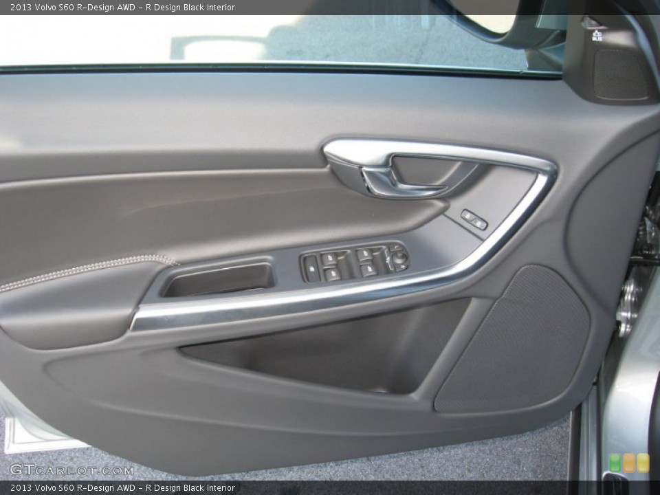 R Design Black Interior Door Panel for the 2013 Volvo S60 R-Design AWD #74900132