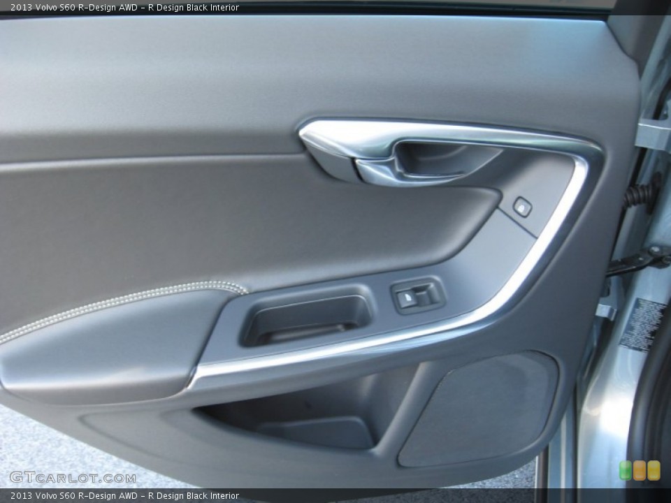R Design Black Interior Door Panel for the 2013 Volvo S60 R-Design AWD #74900193