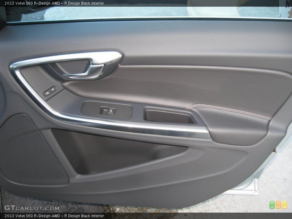 R Design Black Interior Door Panel for the 2013 Volvo S60 R-Design AWD #74900261