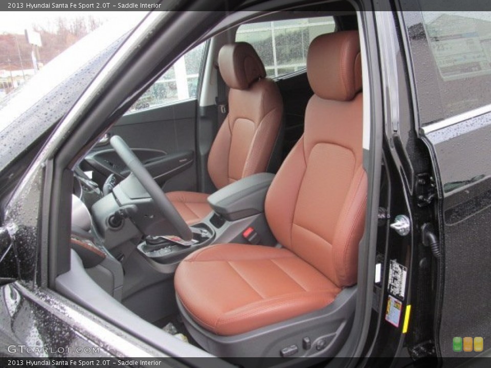 Saddle Interior Front Seat for the 2013 Hyundai Santa Fe Sport 2.0T #74900642