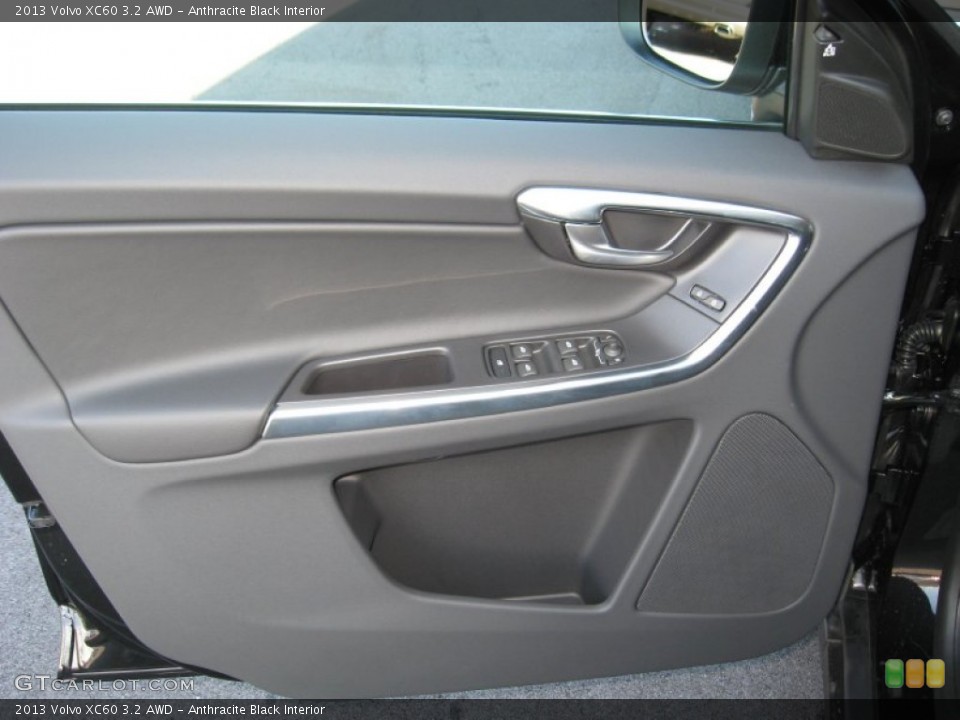 Anthracite Black Interior Door Panel for the 2013 Volvo XC60 3.2 AWD #74900862