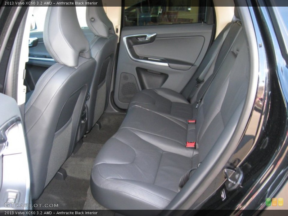 Anthracite Black Interior Rear Seat for the 2013 Volvo XC60 3.2 AWD #74900874
