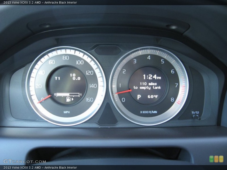 Anthracite Black Interior Gauges for the 2013 Volvo XC60 3.2 AWD #74901186