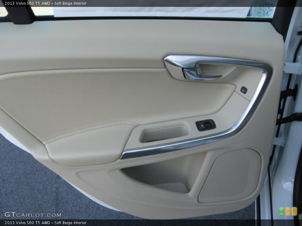 Soft Beige Interior Door Panel for the 2013 Volvo S60 T5 AWD #74901651