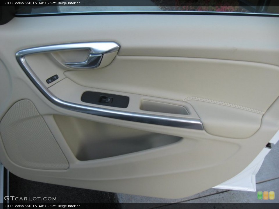 Soft Beige Interior Door Panel for the 2013 Volvo S60 T5 AWD #74901714