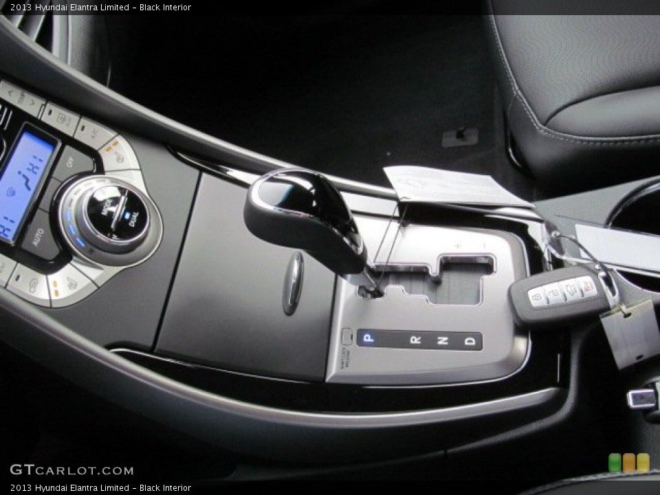 Black Interior Transmission for the 2013 Hyundai Elantra Limited #74902701