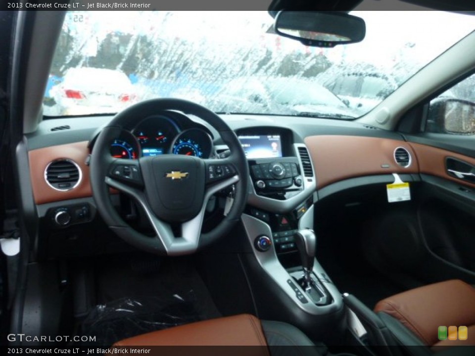 Jet Black/Brick Interior Dashboard for the 2013 Chevrolet Cruze LT #74902728