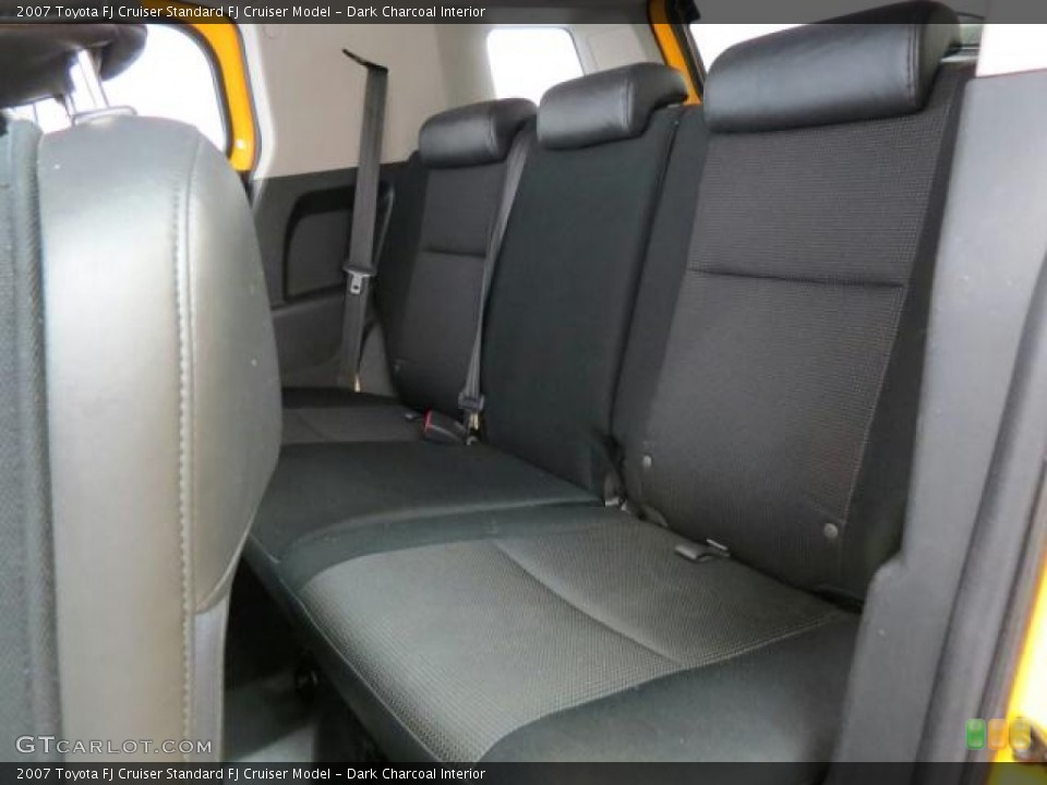 Dark Charcoal Interior Rear Seat for the 2007 Toyota FJ Cruiser  #74904654