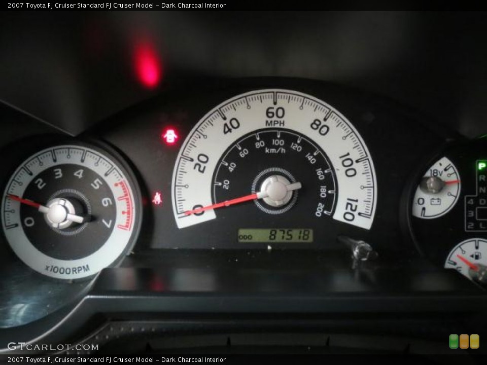 Dark Charcoal Interior Gauges for the 2007 Toyota FJ Cruiser  #74904789