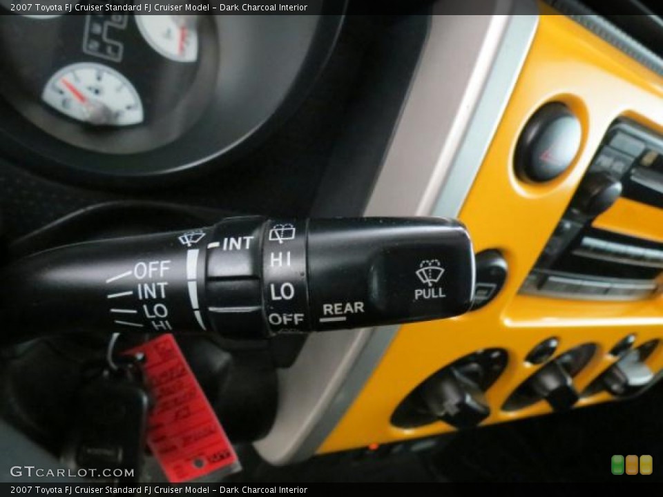Dark Charcoal Interior Controls for the 2007 Toyota FJ Cruiser  #74904911