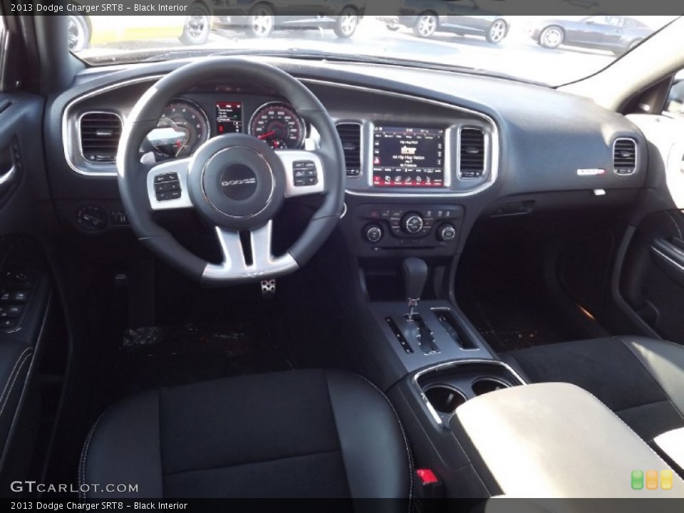 Black Interior Dashboard for the 2013 Dodge Charger SRT8 #74905234