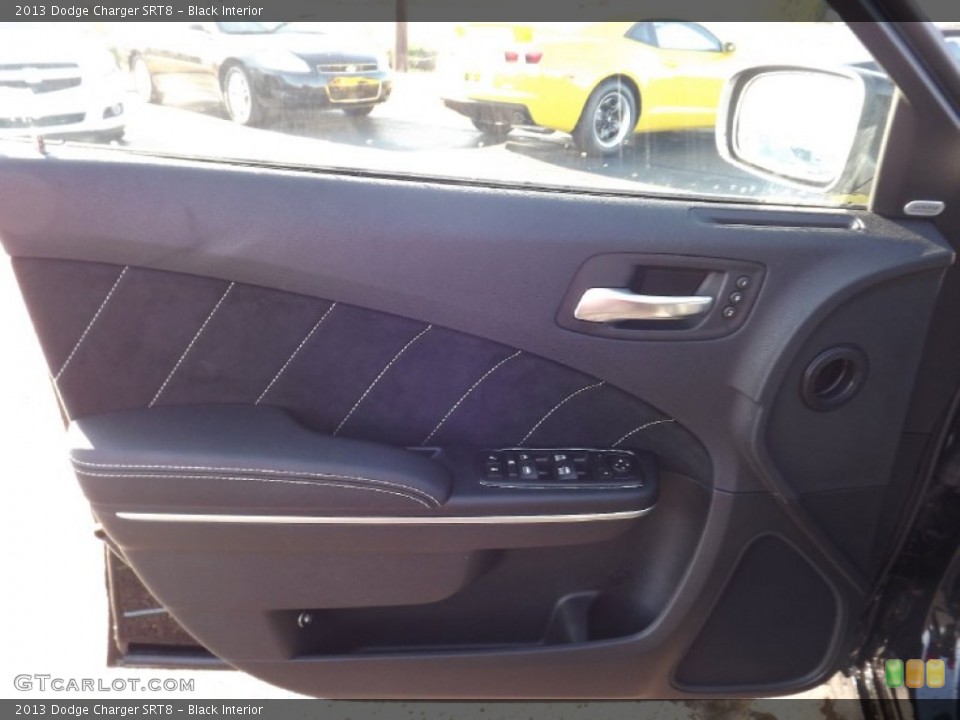Black Interior Door Panel for the 2013 Dodge Charger SRT8 #74905308