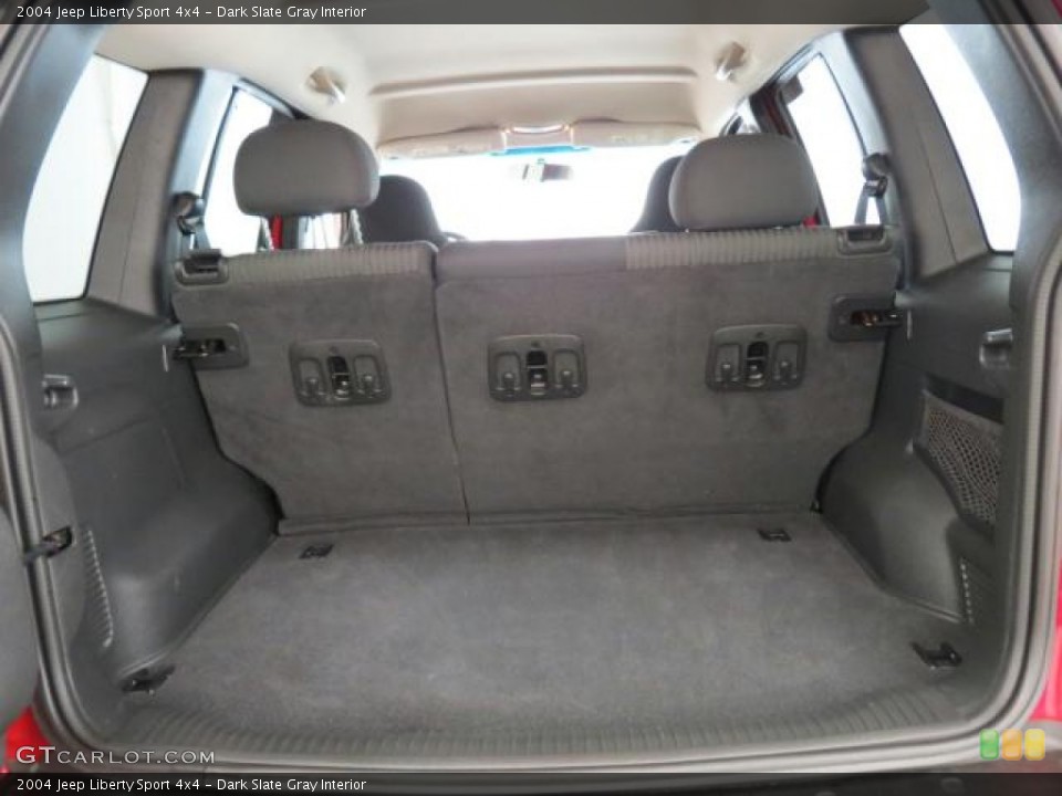 Dark Slate Gray Interior Trunk for the 2004 Jeep Liberty Sport 4x4 #74907873