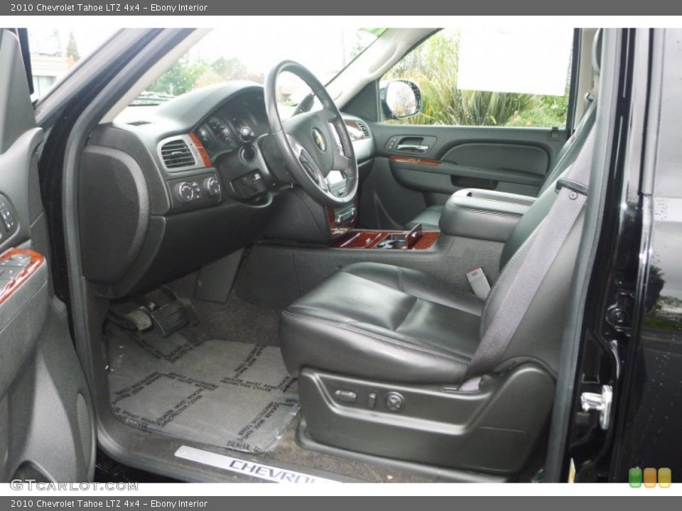 Ebony Interior Photo for the 2010 Chevrolet Tahoe LTZ 4x4 #74909354