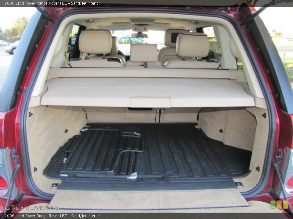 Sand/Jet Interior Trunk for the 2006 Land Rover Range Rover HSE #74911257