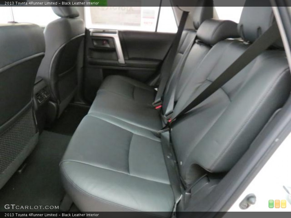 Black Leather Interior Rear Seat for the 2013 Toyota 4Runner Limited #74913582