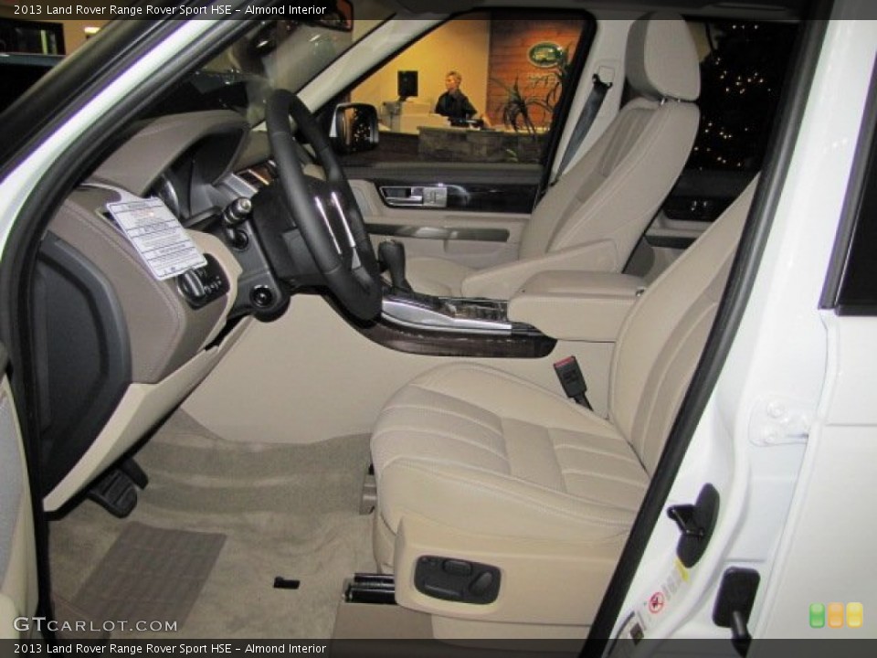 Almond Interior Front Seat for the 2013 Land Rover Range Rover Sport HSE #74914239