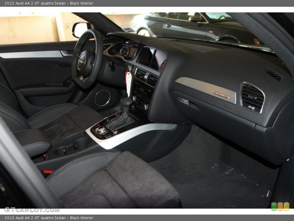Black Interior Dashboard for the 2013 Audi A4 2.0T quattro Sedan #74915602