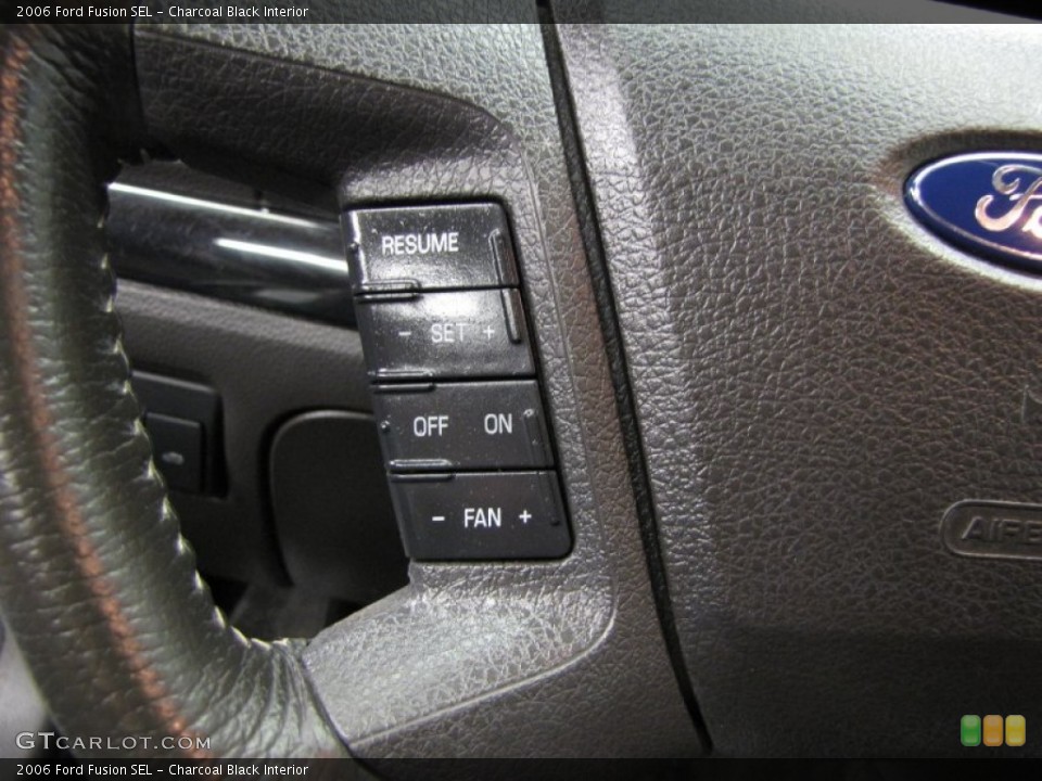 Charcoal Black Interior Controls for the 2006 Ford Fusion SEL #74916144