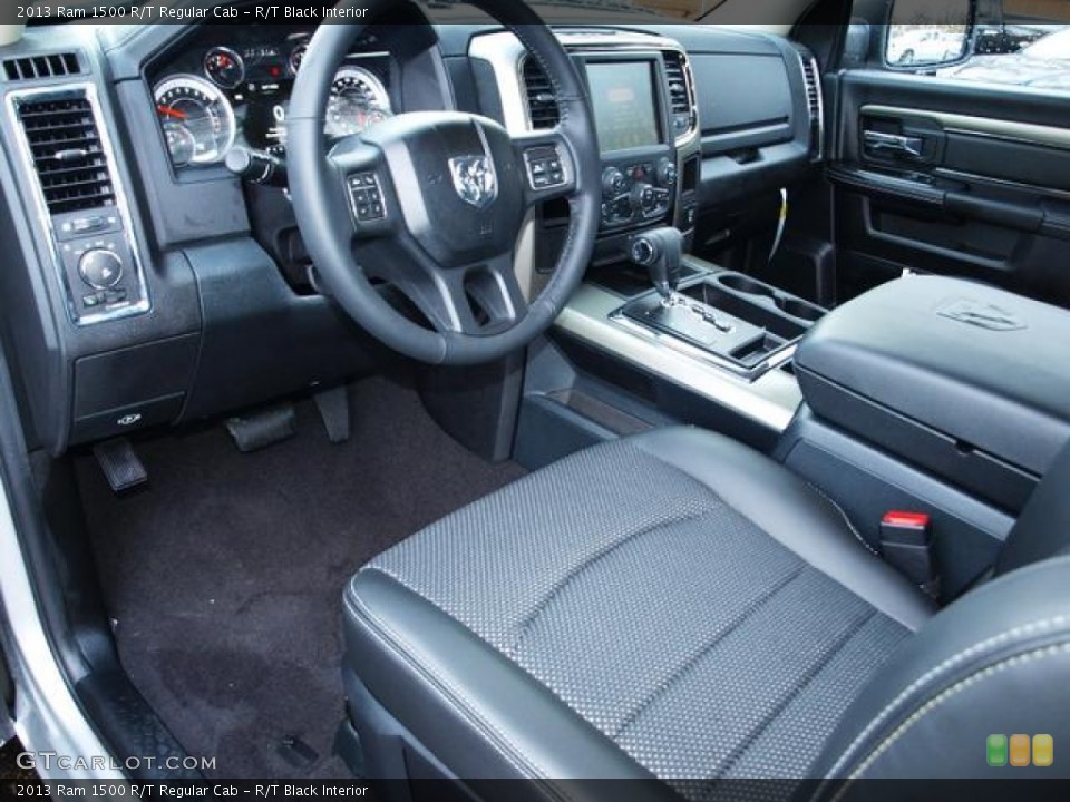 R/T Black Interior Photo for the 2013 Ram 1500 R/T Regular Cab #74916976