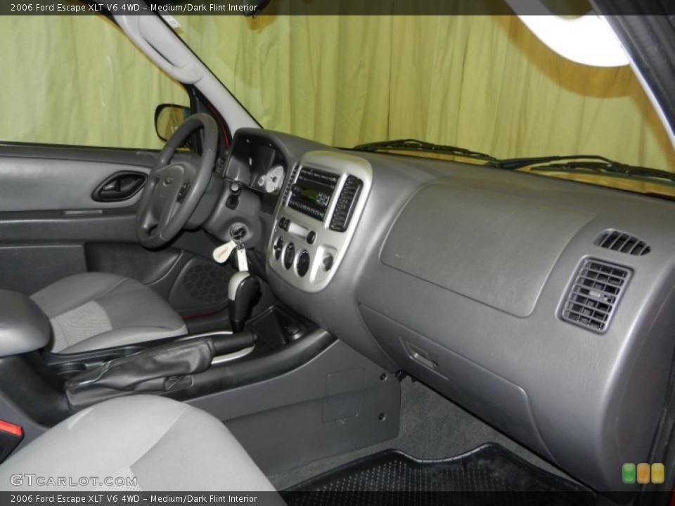 Medium/Dark Flint Interior Dashboard for the 2006 Ford Escape XLT V6 4WD #74919936
