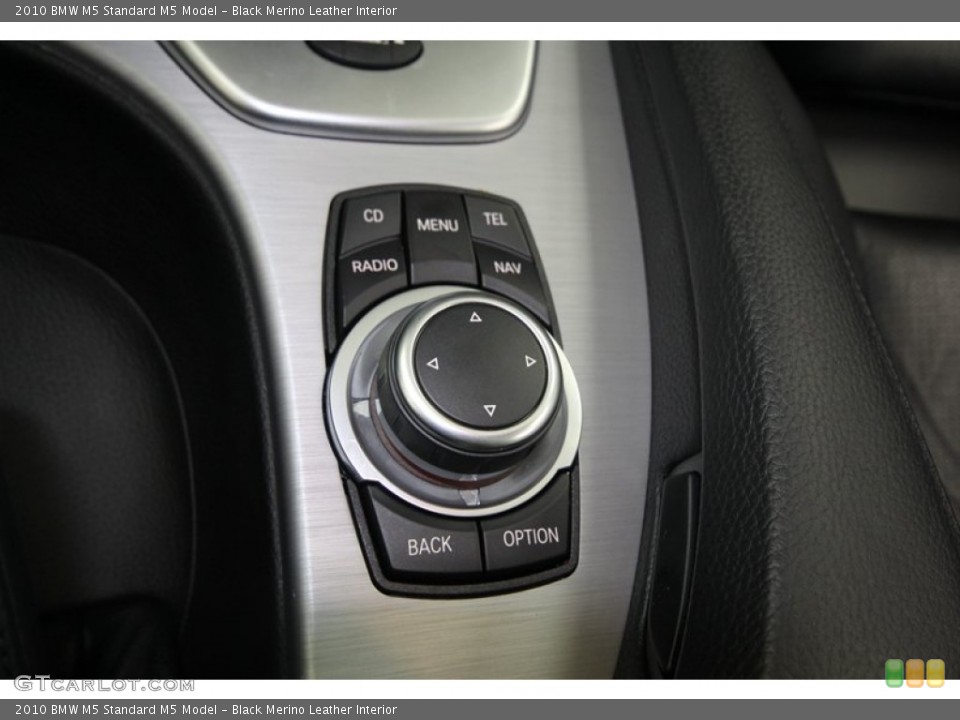 Black Merino Leather Interior Controls for the 2010 BMW M5  #74920933