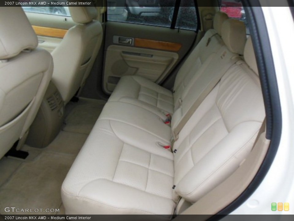 Medium Camel Interior Rear Seat for the 2007 Lincoln MKX AWD #74921020