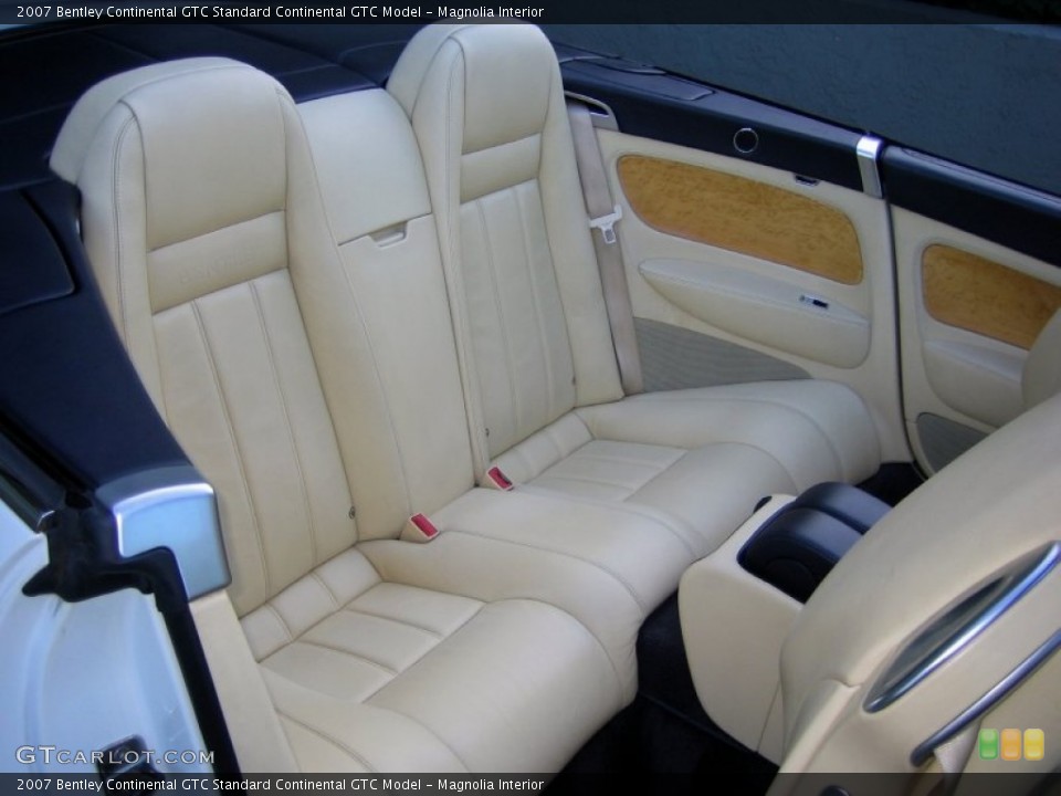 Magnolia Interior Rear Seat for the 2007 Bentley Continental GTC  #74921430