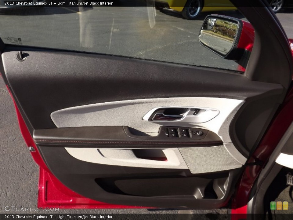Light Titanium/Jet Black Interior Door Panel for the 2013 Chevrolet Equinox LT #74922708