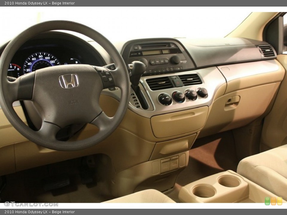 Beige Interior Dashboard for the 2010 Honda Odyssey LX #74922969