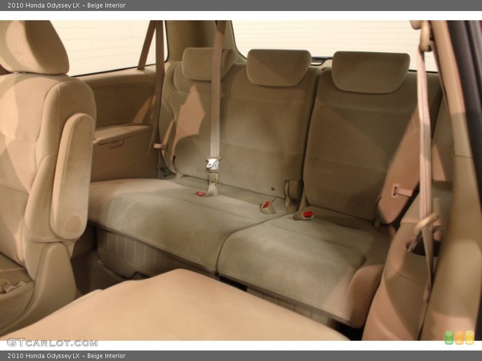 Beige Interior Rear Seat for the 2010 Honda Odyssey LX #74923044