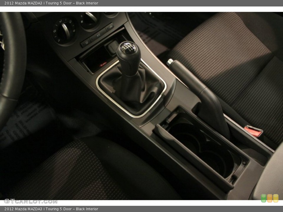 Black Interior Transmission for the 2012 Mazda MAZDA3 i Touring 5 Door #74923263