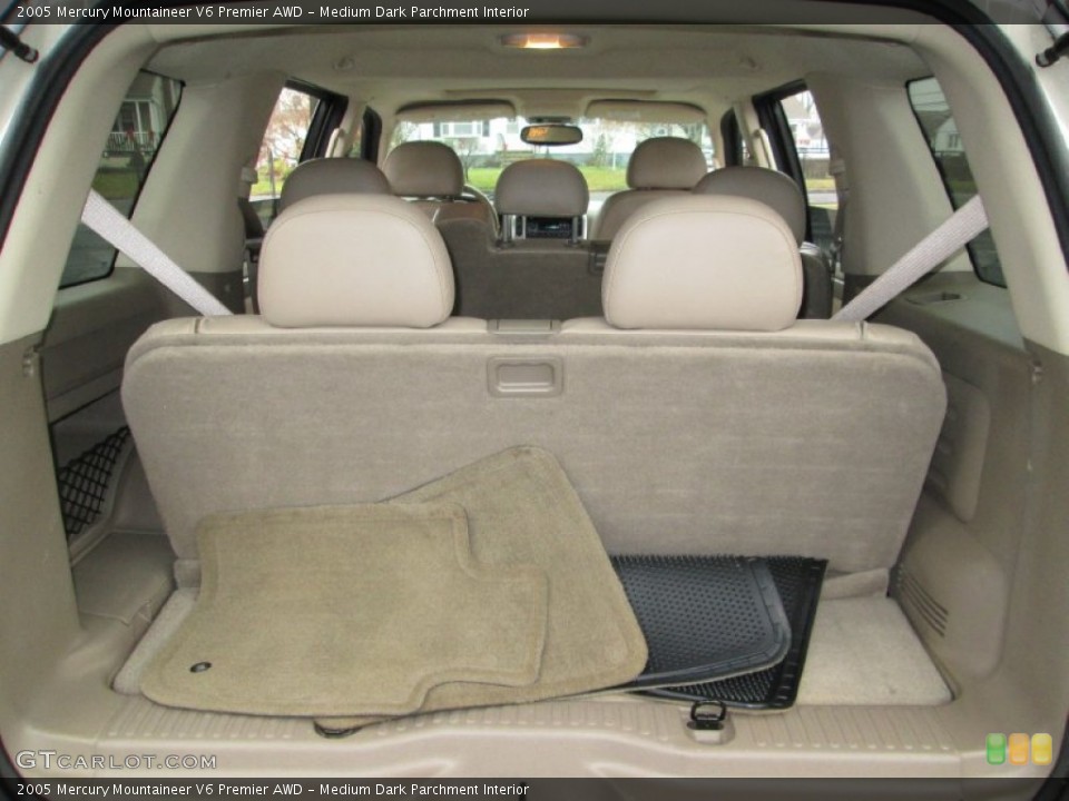 Medium Dark Parchment Interior Trunk for the 2005 Mercury Mountaineer V6 Premier AWD #74923332