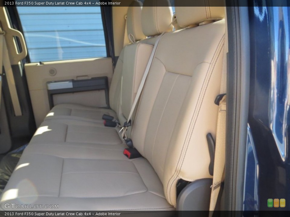 Adobe Interior Rear Seat for the 2013 Ford F350 Super Duty Lariat Crew Cab 4x4 #74924085
