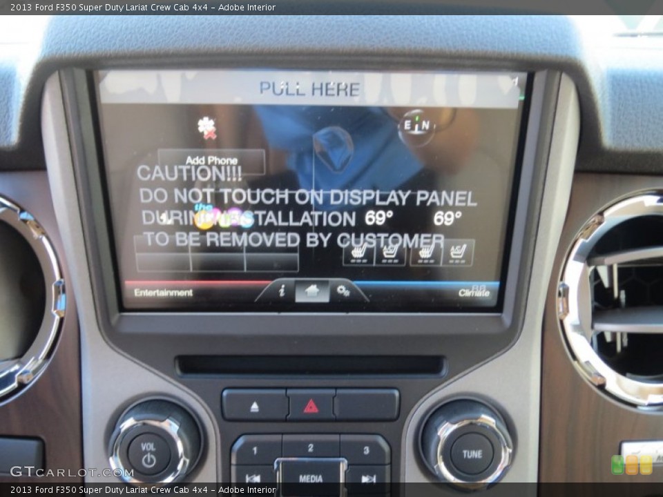 Adobe Interior Controls for the 2013 Ford F350 Super Duty Lariat Crew Cab 4x4 #74924133