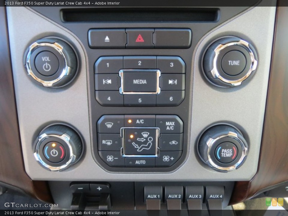 Adobe Interior Controls for the 2013 Ford F350 Super Duty Lariat Crew Cab 4x4 #74924139